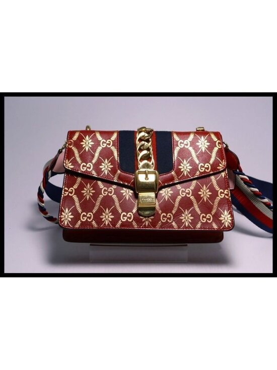 Gucci Handbags - Gucci Sylvie Leather Shoulder Bag